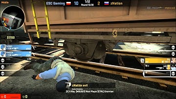 CS:GO zNation V ESC Gaming StarLadder Train