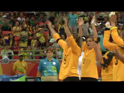 Day 1 morning | Goalball highlights | RIo 2016 Paralympic Games