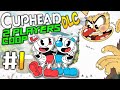 СИЛА БРО! НЕПТУН И АРКЛАЙТ СНОВА В ДЕЛЕ – Cuphead DLC 2 PLAYERS CO-OP Прохождение #1