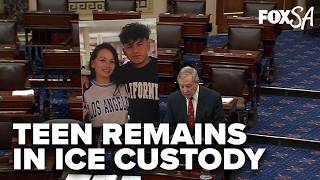 Sen  Dick Durbin spoke on the teen from Chicago who remains in ICE custody