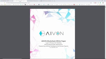 AIVON ICO REVIEW - Artificial Intelligence (AI) video Open network-[Part 2 ]