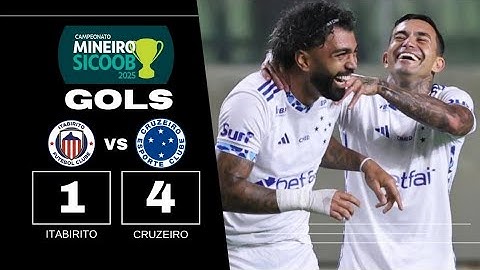 ITABIRITO 1 X 4 CRUZEIRO – GOLS DA PARTIDA | CAMPEONATO MINEIRO 2025 |