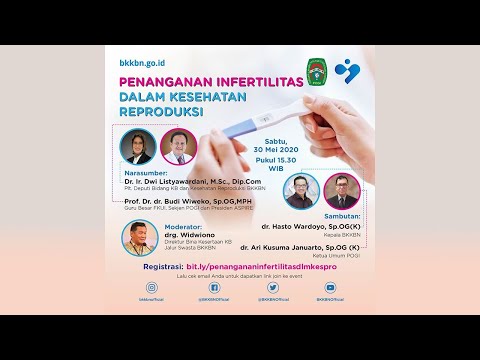 Webinar "Penanganan Infertilitas Dalam Kesehatan Reproduksi"