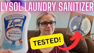 Testing Lysol Laundry Sanitizer w/Petri Dishes To See If It Removes Bacteria From Cleaning Cloths!!!