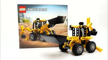 LEGO Technic Backhoe Loader 42197 - Build