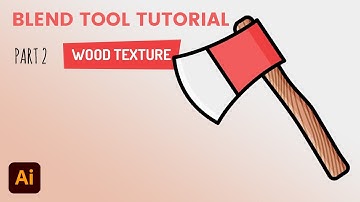 Blend Tool Tutorial - Wooden Texture