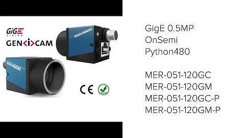 Vision Camera USB3 with OnSemi Aptina Python 480 sensor for industrial applications