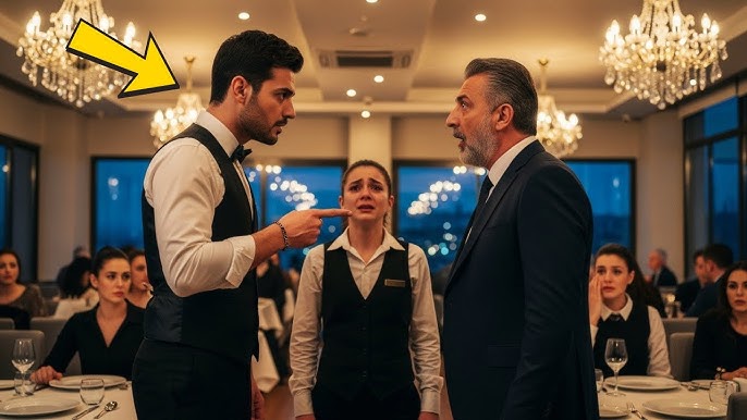 Tüm restoran donakaldı... GARSON, MİLYARDERE meydan okumuştu. - YouTube