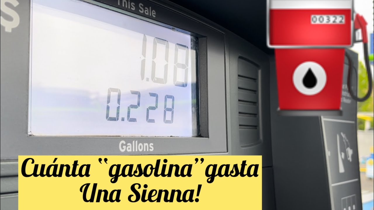Cuanta gasolina gasta una SIENNA haciendo UBER-LYFT - YouTube