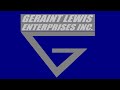 New intro for geraint lewis enterprises inc