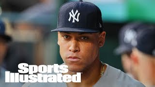 Aaron Judge Breaks MLB Record By Striking Out 33rd Consecutive Game | SI Wire | Sports Illustrated