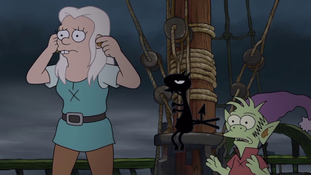 Disenchantment Merkimer gangbanged by mermaids YouTube