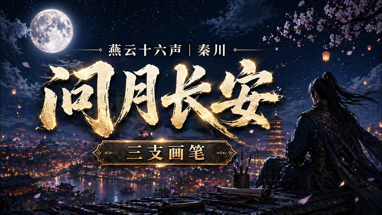 燕云十六声 | 秦川 | 问月长安 | 三支画笔 - YouTube