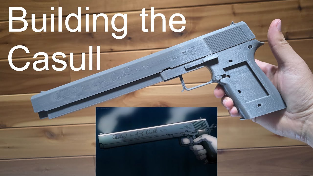 Hellsing Building Building the Casull from Hellsing | Closing in on the Prototype - YouTube