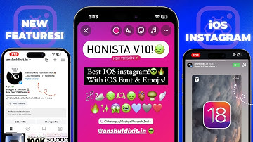 Honista V10.2 iOS Instagram for Android | Honista V10 iPhone Story Settings | Full iOS Instagram 🍎