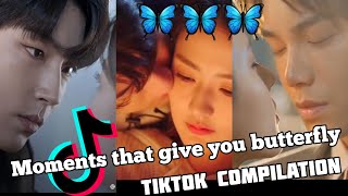 Moments in Kdrama that give you butterfly 🦋🦋🦋 (Kdrama, Cdrama, Jdrama) | Tiktok Compilation