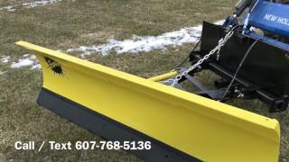 Skid Steer / Tractor Quick Attach 7.5' Fisher Snow Plow