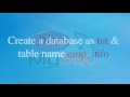 Insert data into Mysql Database using OOPS in PHP