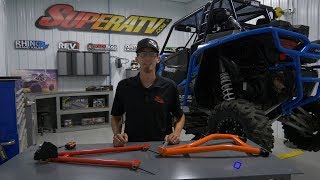 Fully Adjustable A-Arm Install - Camber Explained - SuperATV