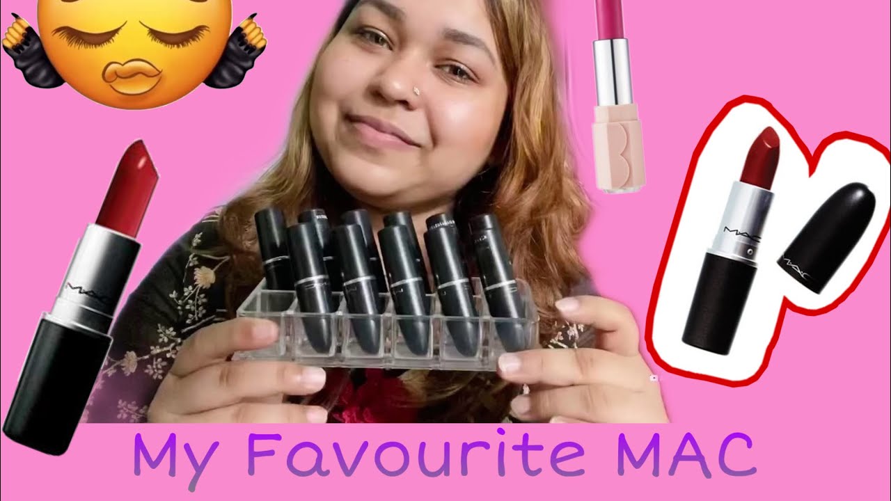 MAC Retro matte lipstick 💄 swatch | Anika’s Vlog