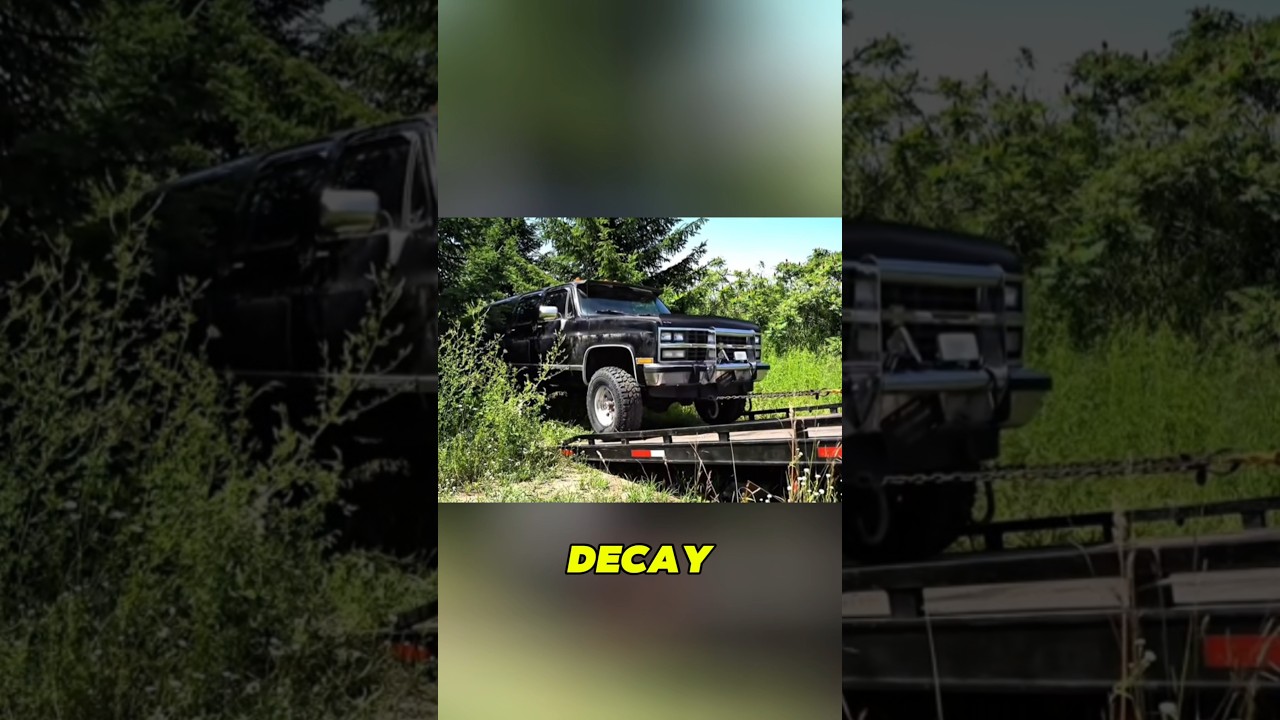 Forgotten 1989 Suburban revived. V8 power. Pure American muscle comeback. 🔥🚘