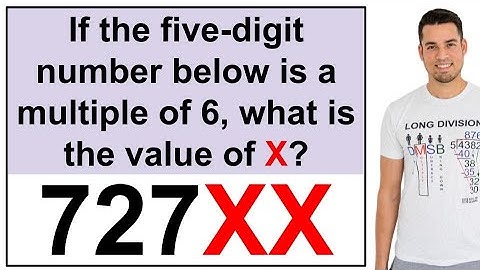 Find the unknown digit to make a number that is divisible by 6!