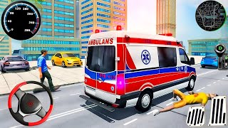 Ambulance City Rescue Simulator - 911 US Emergency Ambulance Driving 3D - Android Gameplay screenshot 3