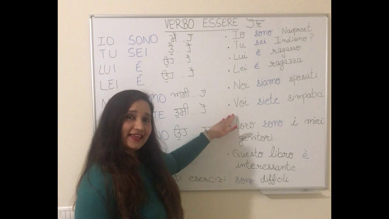 Italian in Punjabi/ VERBO ESSERE/ lesson 11