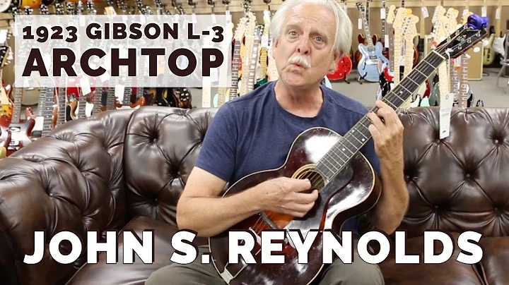 John S. Reynolds playing 20s 30s music on a 1923 G...