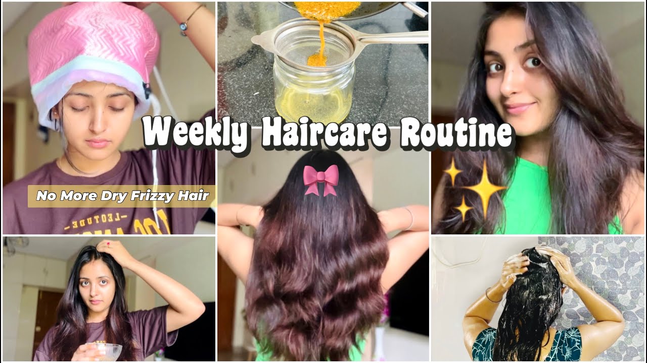 My 7 Steps *Honest* HAIRCARE ROUTINE For Healthy Shiny Hair 🌸 | Summer ...