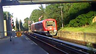 Ausfahrt Br 474 in Blankenese mit Horn