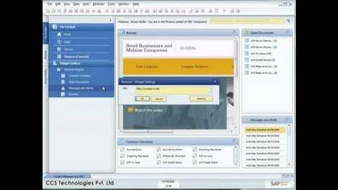 SAP Business One 8 8   Introducing the New Cockpit   YouTube