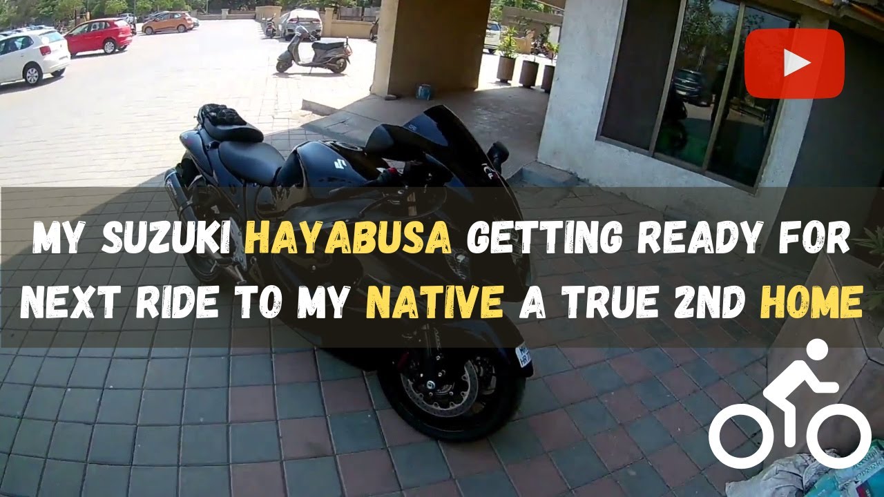 My Suzuki Hayabusa getting ready for next ride to my native. A true 2nd home