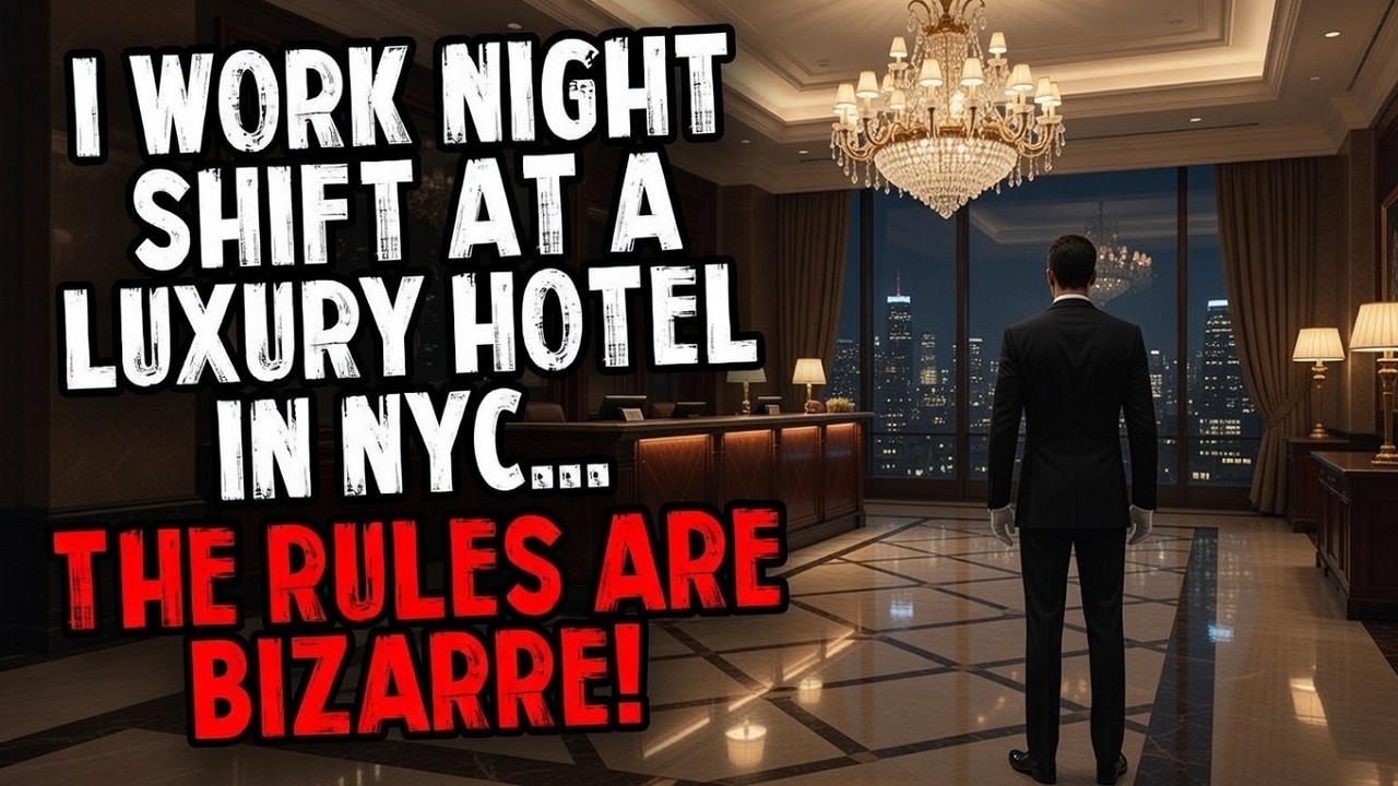 I Work Night Shift at a LUXURY Hotel in NYC...The Rules Are Bizarre!