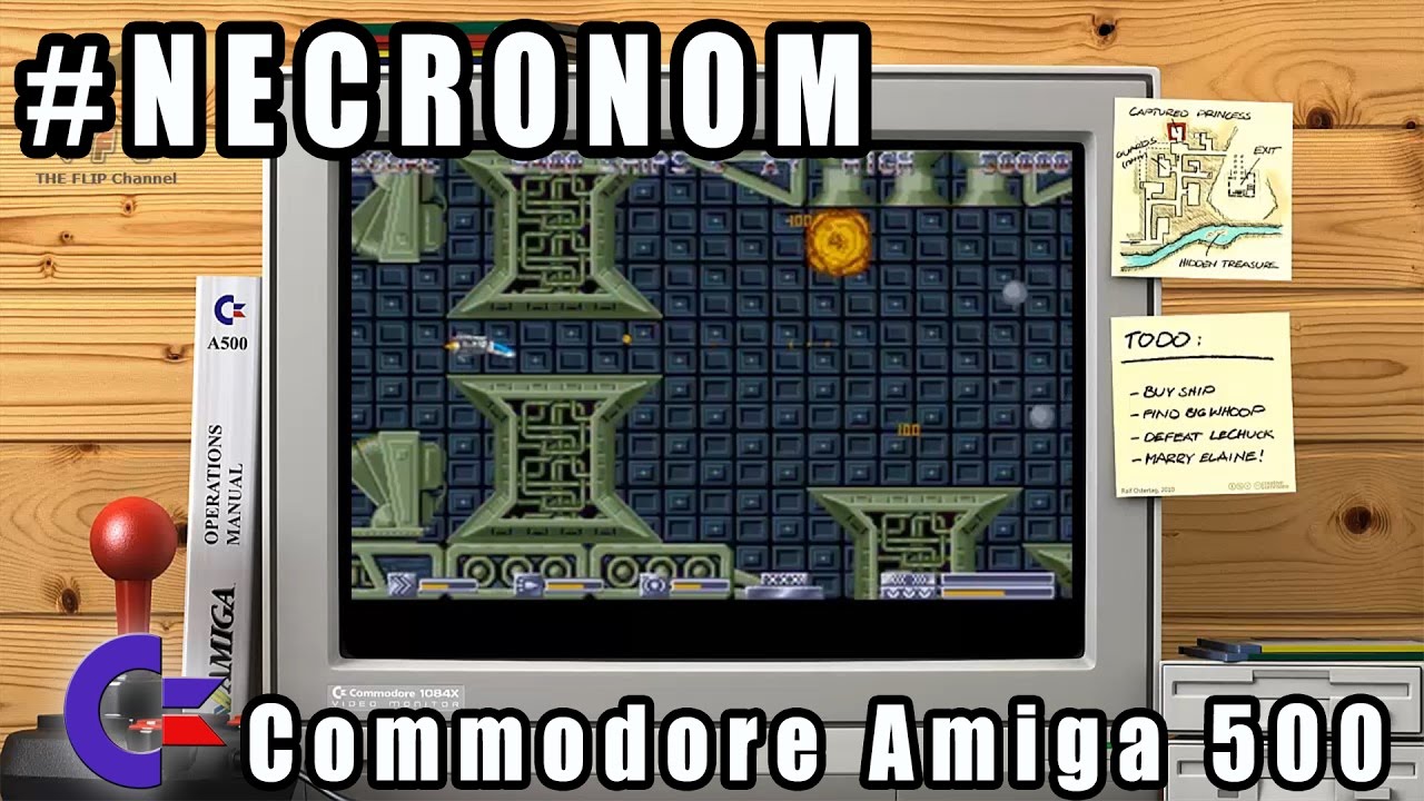 Necronom - Commodore Amiga 500 Gameplay Demo