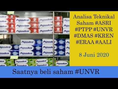 Analisa Teknikal Saham #ASRI #PTPP #UNVR #DMAS #KREN #ERAA #AALI