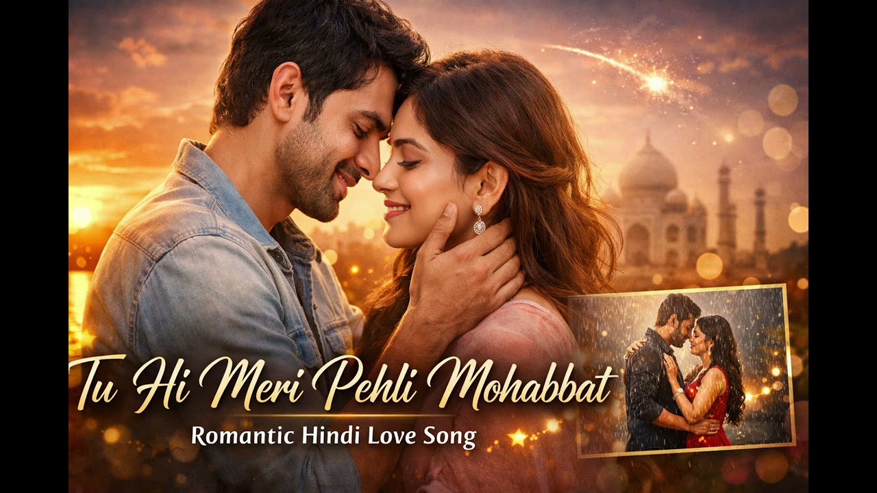 Tu Hi Meri Pehli Mohabbat | Romantic Hindi Love Song | Original Lyrics Video 💫 2026