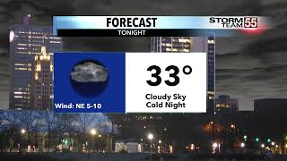 Sunshine returns Friday, warmer weekend ahead