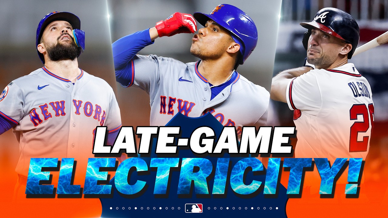 FULL 9th & 10th: Mets and Braves trade CLUTCH HITS in a DRAMATIC ending! (Ft. Soto, Olson, more!) 🤯
