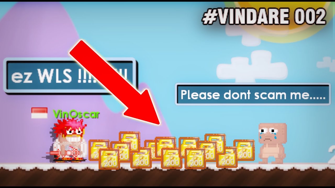 SCAMMING MY FRIEND *Gone Wrong* | Growtopia (VinDare #2)