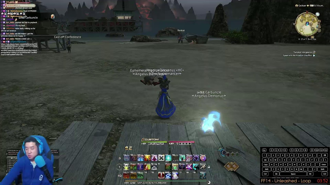 LIVE: HoH Solo SMN F21-100(?) | 101x Clears | Both Hands on Keyboard Gameplay