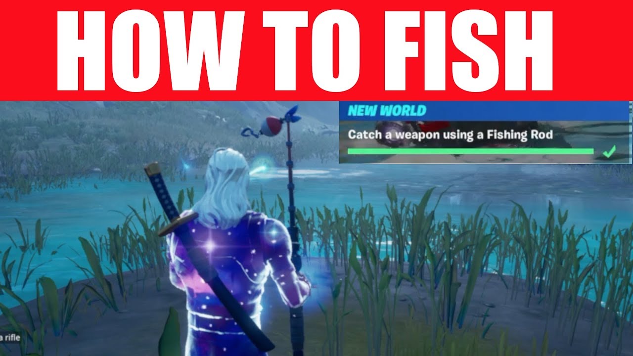 How to "Catch a Weapon Using a Fishing Rod" Fortnite challenge guide (Season 11)