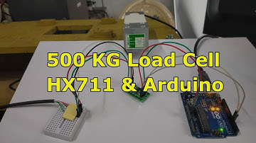 500 Kg Load Cell Arduino programming with HX711