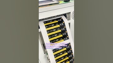 The simplest roll-to-roll digital label printer#printer #sticker #laser #machine #labelprinter