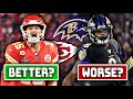 5 Reasons Why Patrick Mahomes is the Better QB... and 5 Why Lamar Jackson is Better