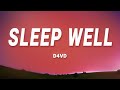 D4vd Sleep Well Lyrics