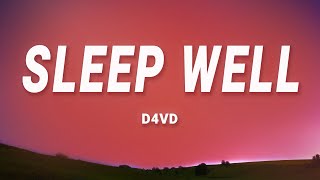 d4vd - Sleep Well (Lyrics)