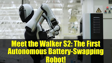 Meet the Walker S2: The First Autonomous Battery-Swapping Robot!