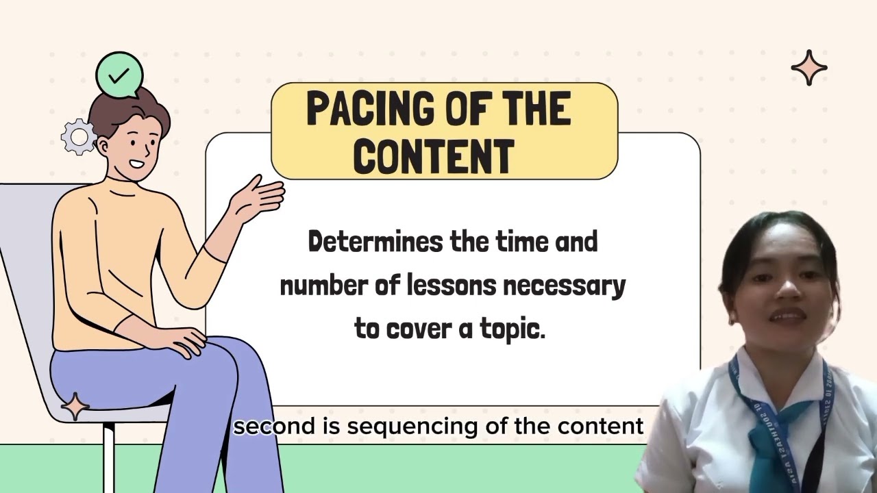 SEQUENCING CURRICULUM CONTENT
