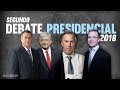 Segundo debate presidencial en vivo